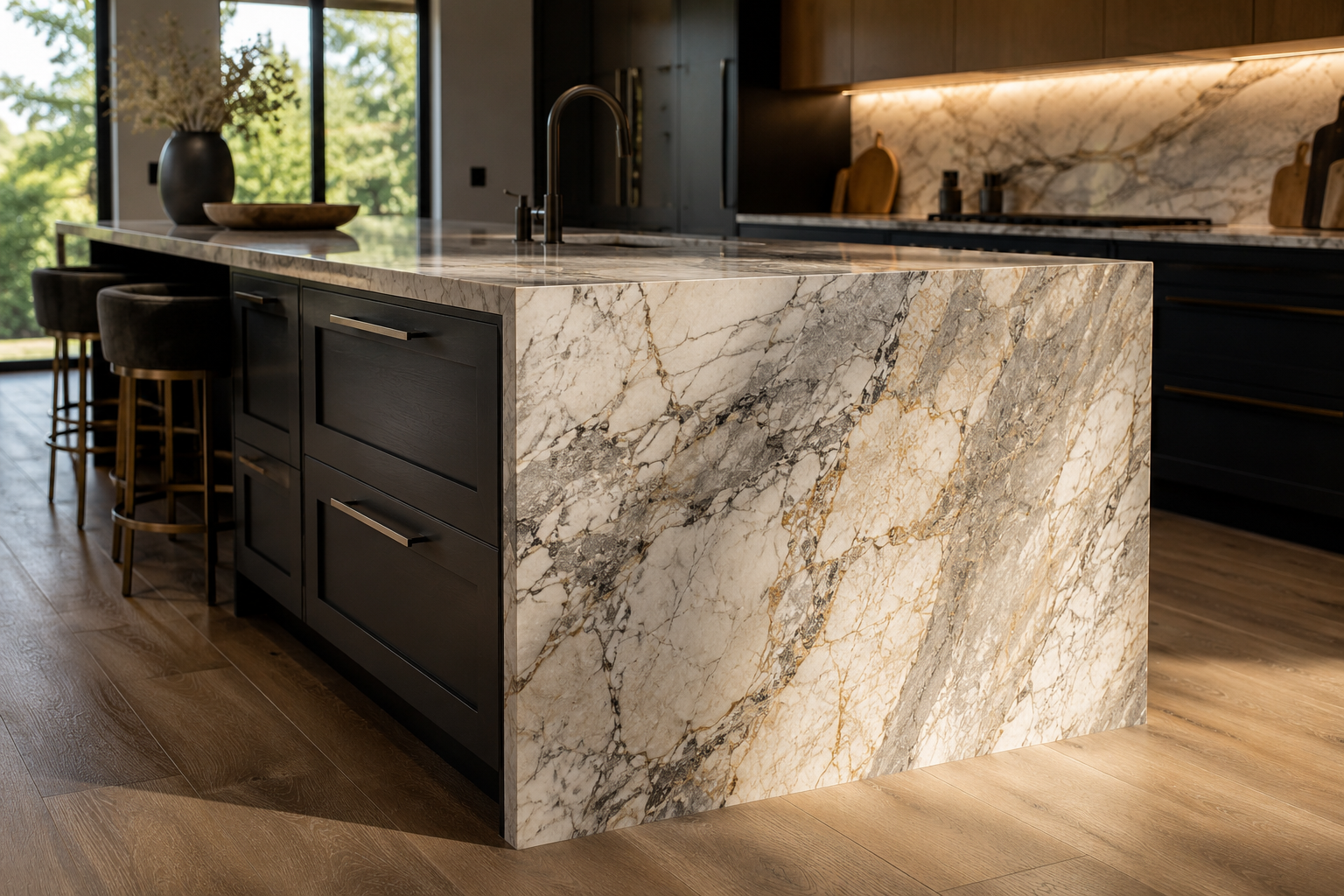 Full Bullnose edge profile by 503 All Stone Design