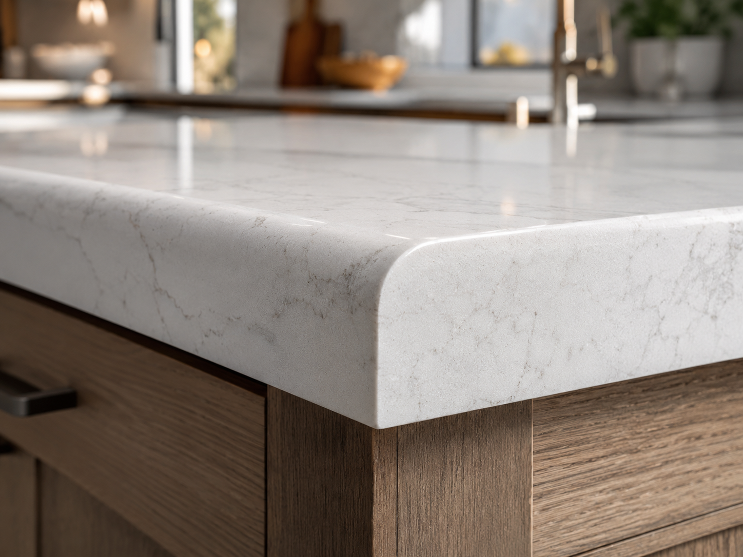 Quarter Round edge profile by 503 All Stone Design