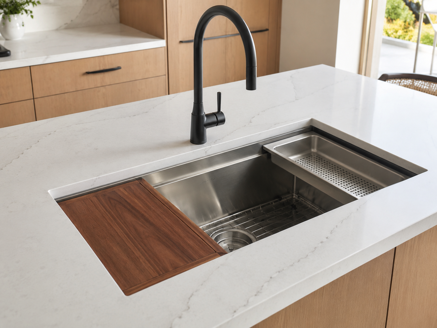 Workstation sink configuration
