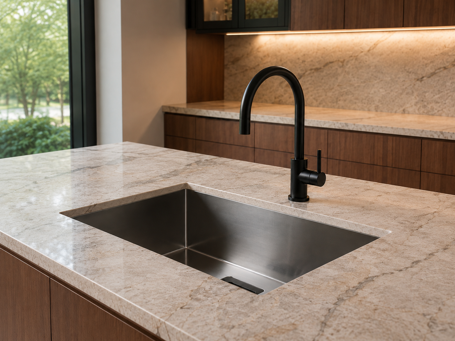 Zero Radius sink configuration